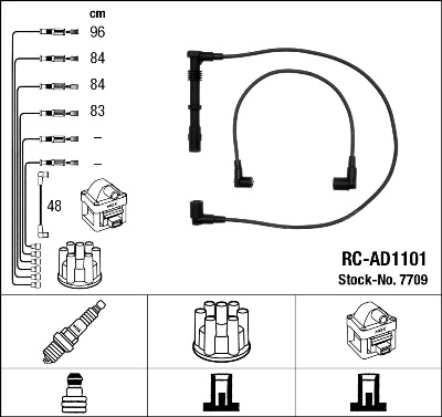 Ignition Cable Kit 7709