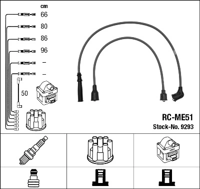 Ignition Cable Kit 9293