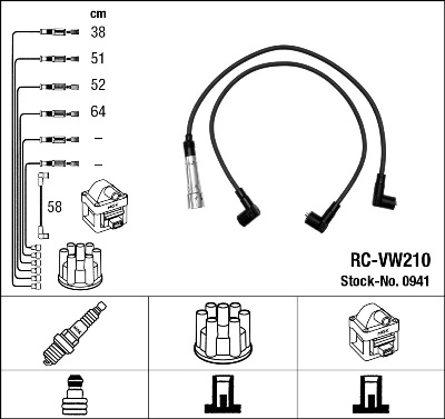 Ignition Cable Kit 0941