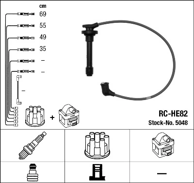 Ignition Cable Kit 5048