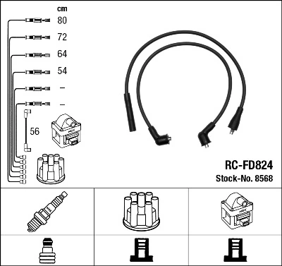 Ignition Cable Kit 8568