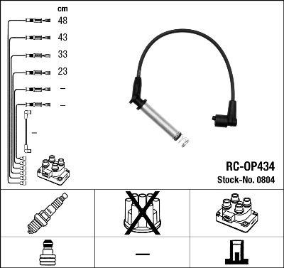 Ignition Cable Kit 0804
