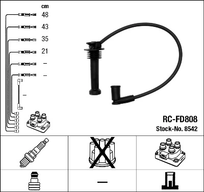 Ignition Cable Kit 8542