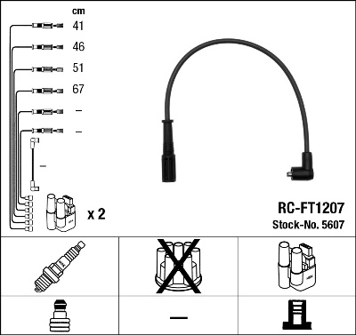 Ignition Cable Kit 5607