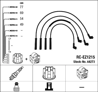 Ignition Cable Kit 44273