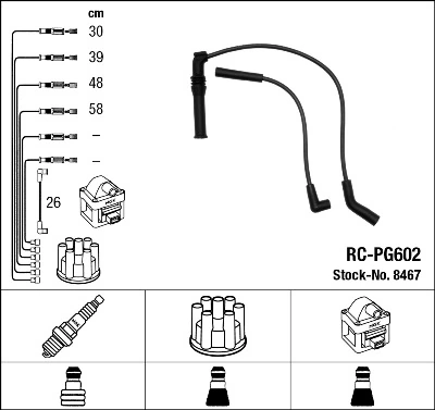 Ignition Cable Kit 8467