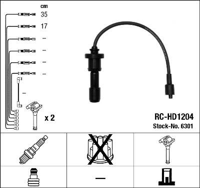 Ignition Cable Kit 6301