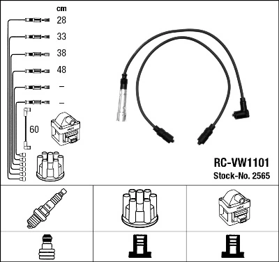 Ignition Cable Kit 2565