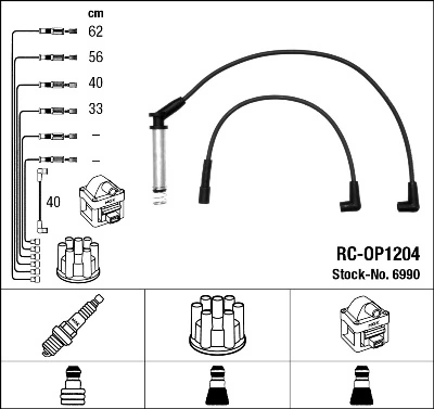 Ignition Cable Kit 6990