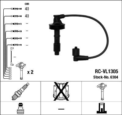 Ignition Cable Kit 6304