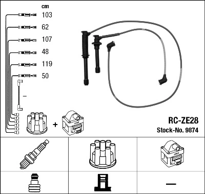 Ignition Cable Kit 9874