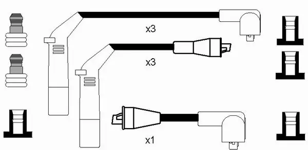 Ignition Cable Kit 0706