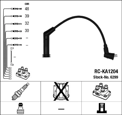 Ignition Cable Kit 6299