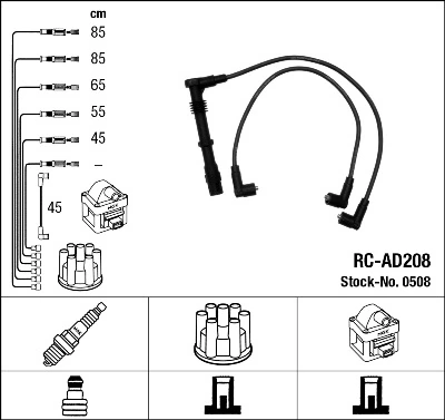 Ignition Cable Kit 0508
