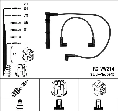 Ignition Cable Kit 0945