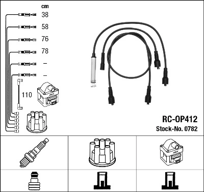 Ignition Cable Kit 0782