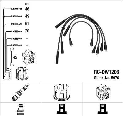 Ignition Cable Kit 5976