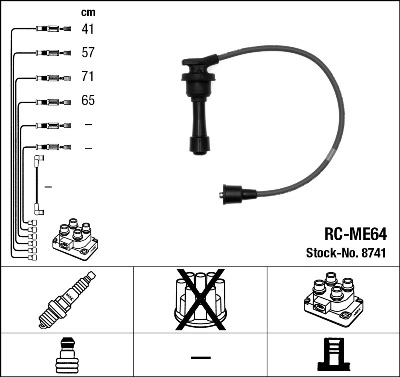 Ignition Cable Kit 8741
