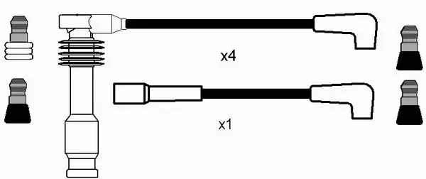 NGK 0823 Ignition Cable Kit