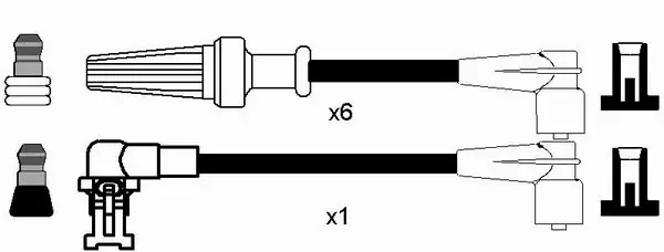 Ignition Cable Kit 7183