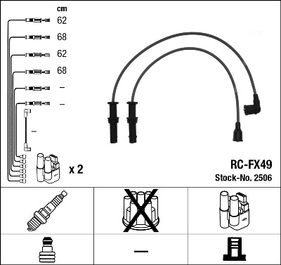 Ignition Cable Kit 2506