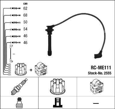 Ignition Cable Kit 2555