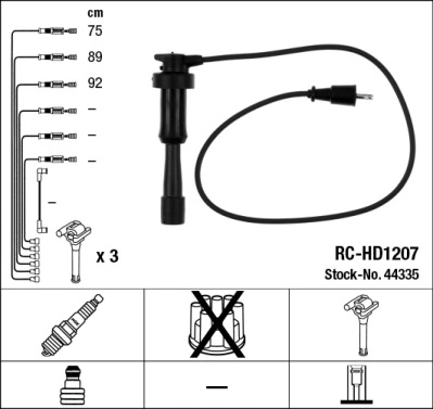 Ignition Cable Kit 44335