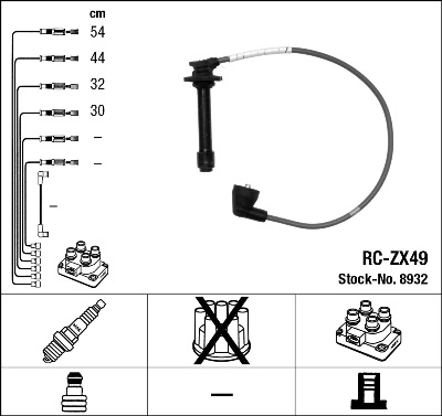 Ignition Cable Kit 8932