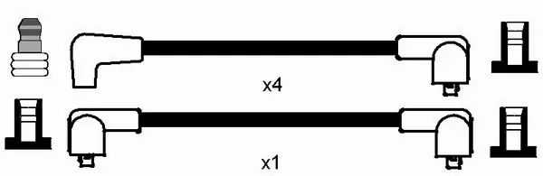 Ignition Cable Kit 0543