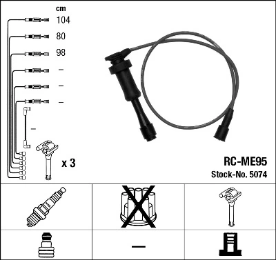 Ignition Cable Kit 5074