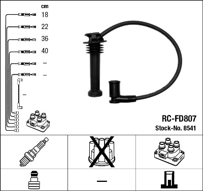 Ignition Cable Kit 8541