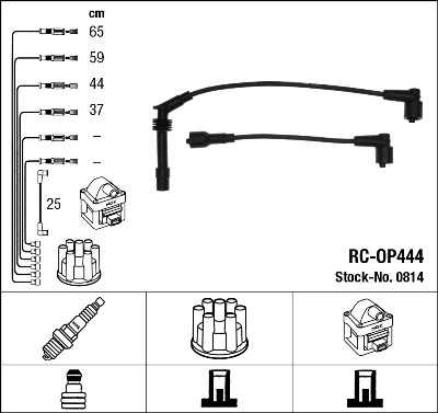 Ignition Cable Kit 0814
