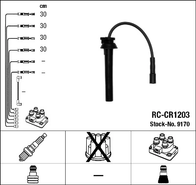 Ignition Cable Kit 9170