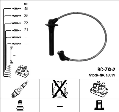 Ignition Cable Kit 8839
