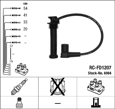 Ignition Cable Kit 6984
