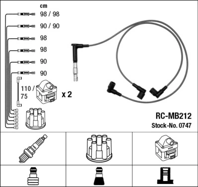 Ignition Cable Kit 0747