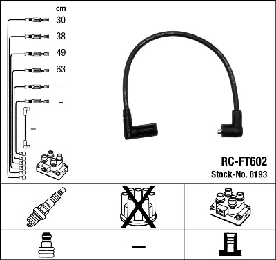 Ignition Cable Kit 8193