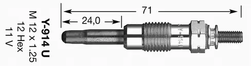 Glow Plug 2643