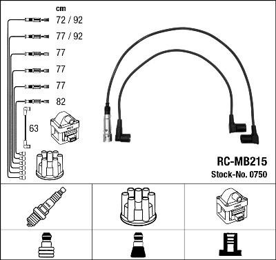 Ignition Cable Kit 0750