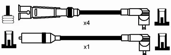 Ignition Cable Kit 0937
