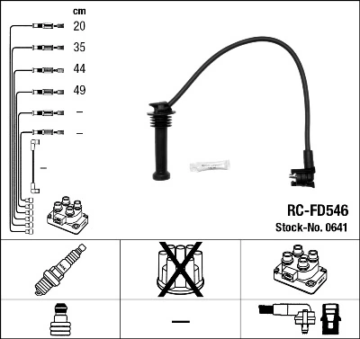 Ignition Cable Kit 0641
