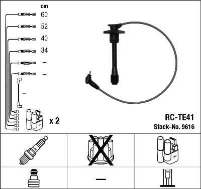 Ignition Cable Kit 9616