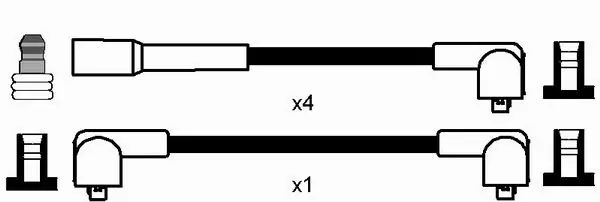 NGK 0860 Ignition Cable Kit
