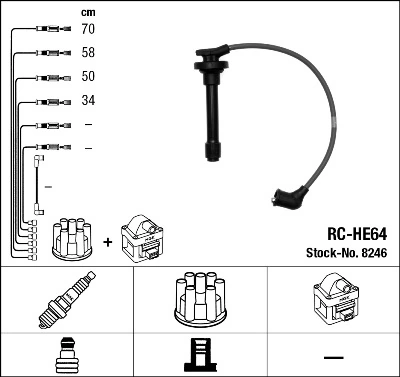 Ignition Cable Kit 8246