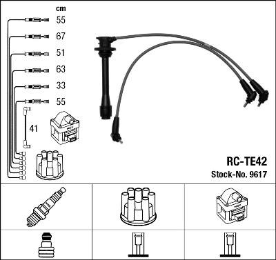 Ignition Cable Kit 9617