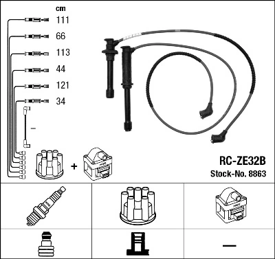 Ignition Cable Kit 8863