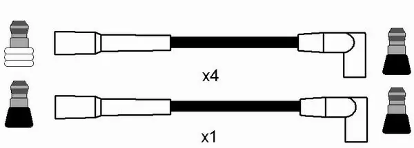 Ignition Cable Kit 0778