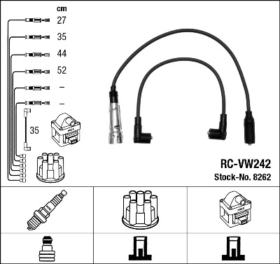 Ignition Cable Kit 8262