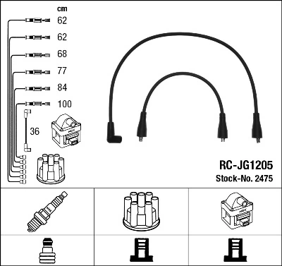 Ignition Cable Kit 2475