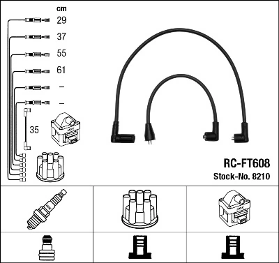 Ignition Cable Kit 8210